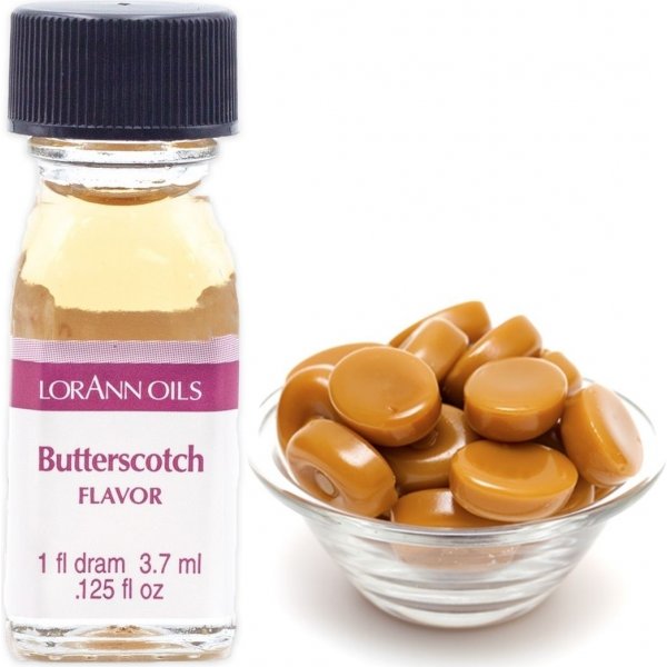 Smak - LorAnn Superstyrke Smak - Butterscotch - 3,7 ml Smak - LorAnn Superstyrke Smak - Butterscotch - 3,7 ml