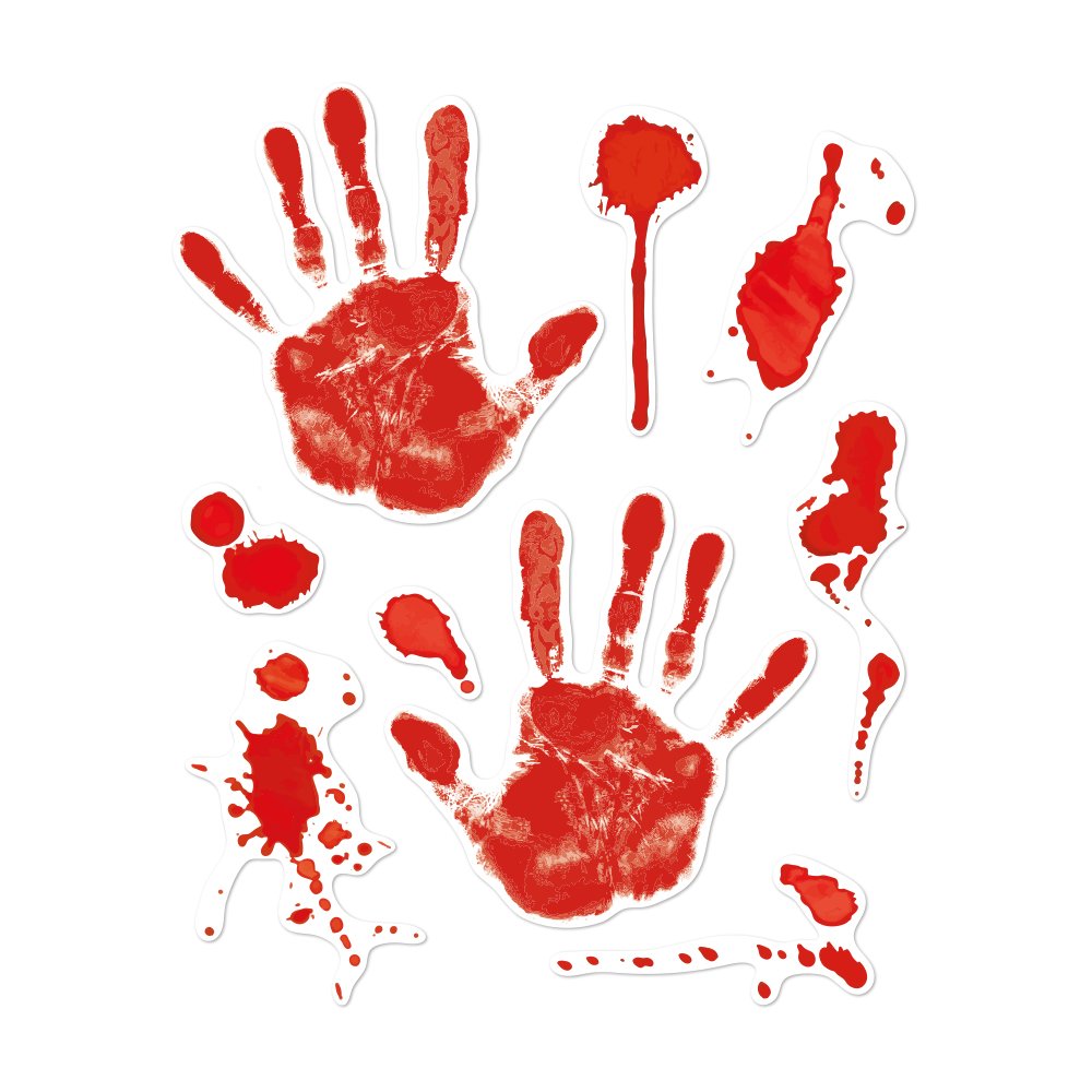 Vindusklistremerker – Halloween – Halloween-dekorasjoner, Halloween