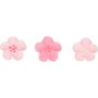 Sukkerdekorasjoner - Blomster - Rosa - Funcakes - 24 stk
