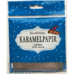 Sjokoladepapir - Cellofan - SweetKitchen - 100 stk Sjokoladepapir - Cellofan - SweetKitchen - 100 stk