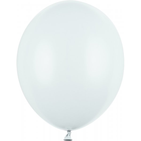 Miniballonger Pastell - Premium 12 cm - Lys T�kebl� - 10-pakning