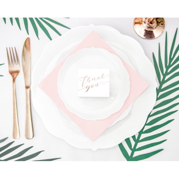 Gaveesker - Takk - Rosgull - 10-pakning