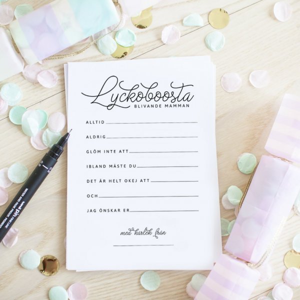 Rådskort - Lykkeboost for den vordende moren - 8-pakning Rådskort - Lykkeboost for den vordende moren - 8-pakning
