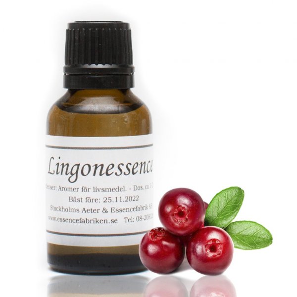 Aroma/essens - 25ml - Tyttebær Aroma/essens - 25ml - Tyttebær