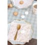 Servietter - Blomster - Beige - 12-pakning Servietter - Blomster - Beige - 12-pakning
