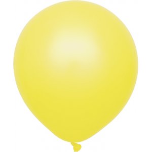 Ballonger ensfarget - Premium 30 cm - Gul Ballonger ensfarget - Premium 30 cm - Gul