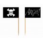Kakespenner - Piratflagg - 50 stk Kakespenner - Piratflagg - 50 stk