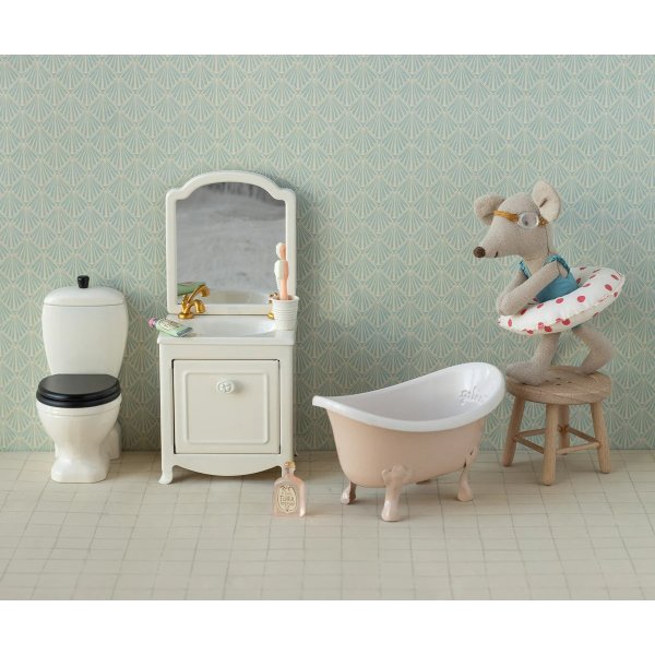 Mus i badet�y med badering - Lilles�ster - Maileg