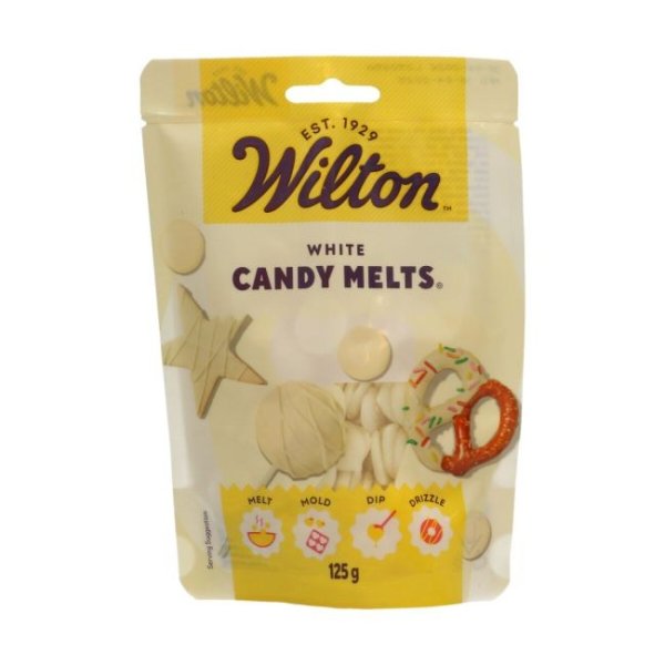 Candy Melts Hvit - 125 g - Wilton Candy Melts Hvit - 125 g - Wilton