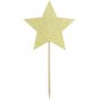Kakespenner - Stjerner - Gullglitter - 6-pakning Kakespenner - Stjerner - Gullglitter - 6-pakning