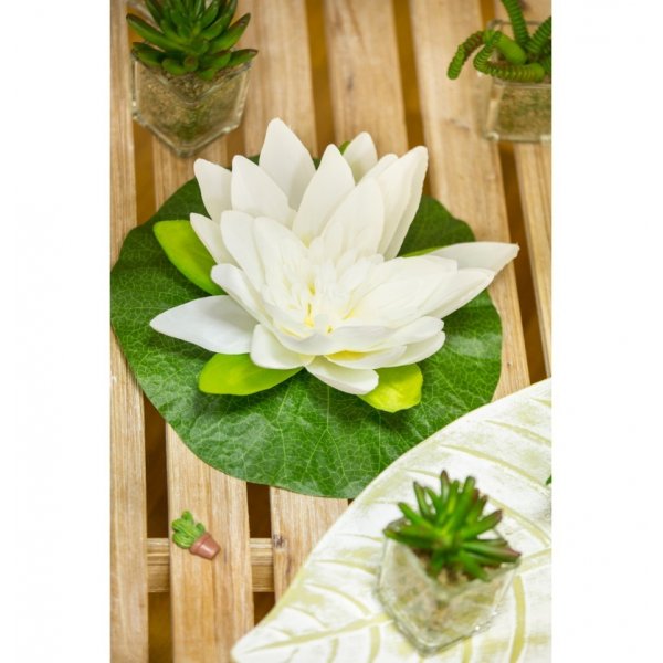 Hvit lotus - 22 cm Hvit lotus - 22 cm