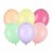Pastellballonger - Premium 27 cm - Pastellmiks Matt - 10-pakning