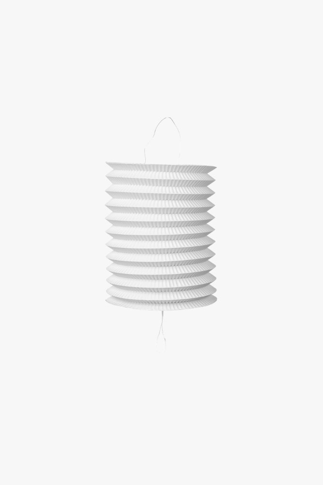 Lykt – Papir – Hvit – 16 cm – Lamper og lykter til bryllup, Bryllupsdekorasjoner