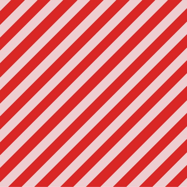 Gaveinnpakning - Striper - Rød/Rosa Gaveinnpakning - Striper - Rød/Rosa