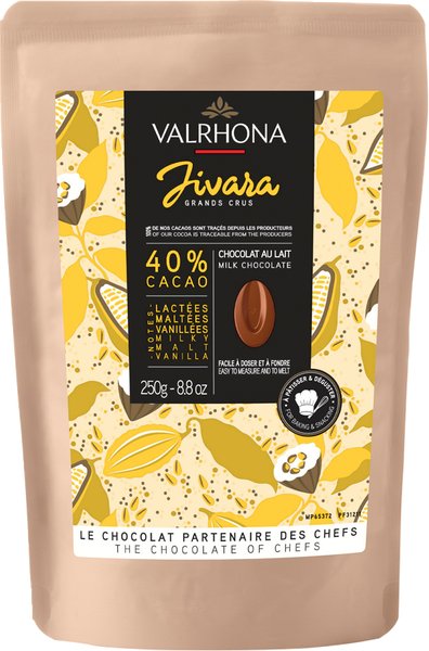 Melkesjokolade - Jivara - 250g - Valrhona