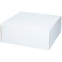 Kakeboks - Hvit - 28x28x10 cm