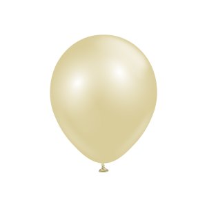 Ballonger ensfargede - Premium 30 cm - Aura Antikk Gull - 10-pakning