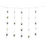 Gardiner - Svart - 2 x 1,10 m / 10 x 6 cm