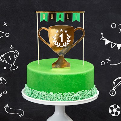 Cake Toppers - Football Party
