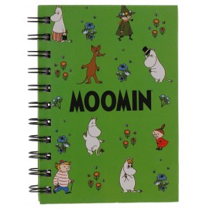 Wire-o A6 notatbok FSC - Grønn Mummi Wire-o A6 notatbok FSC - Grønn Mummi