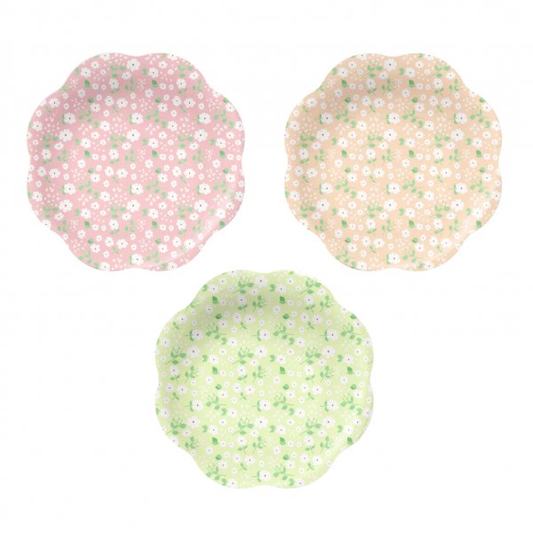 Papirtallerkener - Sommereng - 23 cm diameter - 6-pakning Papirtallerkener - Sommereng - 23 cm diameter - 6-pakning