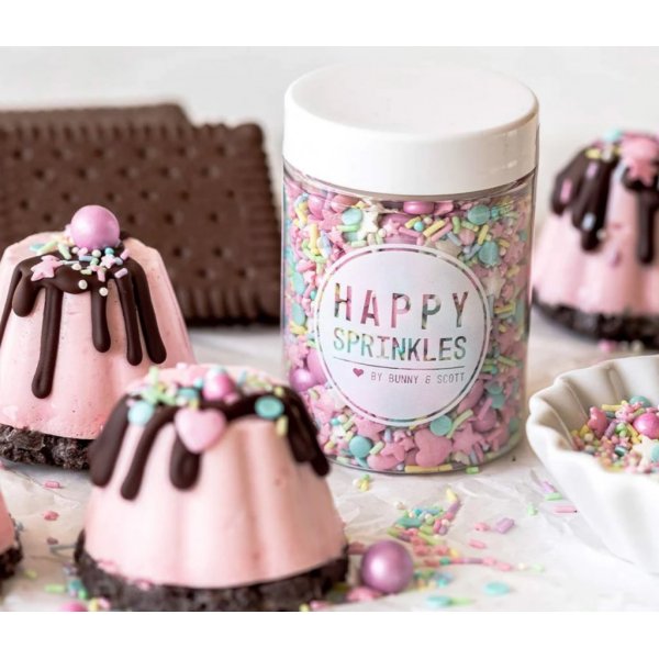 Strøblanding - Happy Sprinkles - Pastellvibber Strøblanding - Happy Sprinkles - Pastellvibber