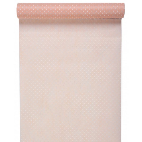 Bordløper - Prikkete - Aprikos Bordløper - Prikkete - Aprikos