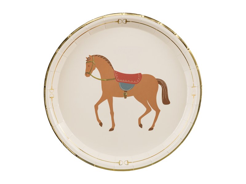 Tallerkener hest - Mix