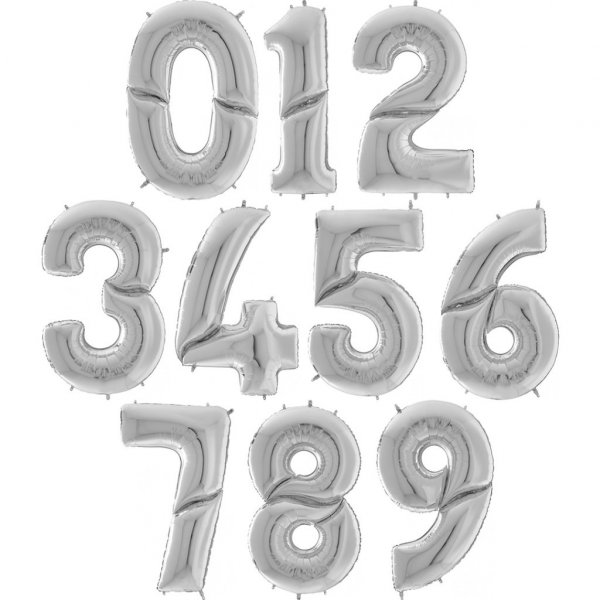 Mega tallballong - slv - 1,64 m