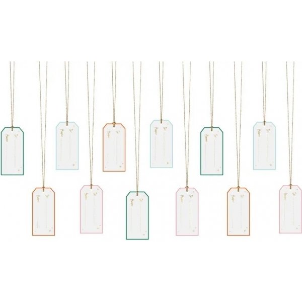 Gavelapper - Assorterte farger - 12-pakning Gavelapper - Assorterte farger - 12-pakning