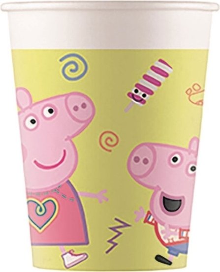 Pappkrus - Greta Gris - 8-pakning - Greta Gris-fest