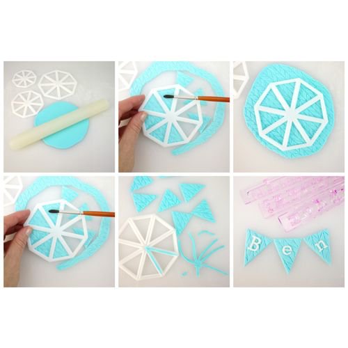 Kakeutstikkere - Vimpler - 3-pakning