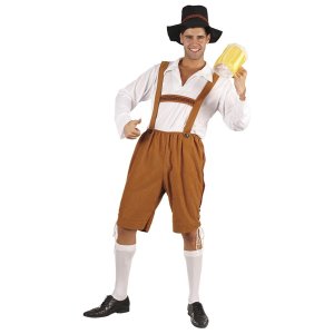 Kostyme - Oktoberfest - Brun Kostyme - Oktoberfest - Brun