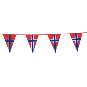 Vimpelgirlander - Norge - 10m Vimpelgirlander - Norge - 10m