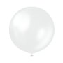 Lateksballonger - Perlehvit - 60 cm - 2-pakning Lateksballonger - Perlehvit - 60 cm - 2-pakning