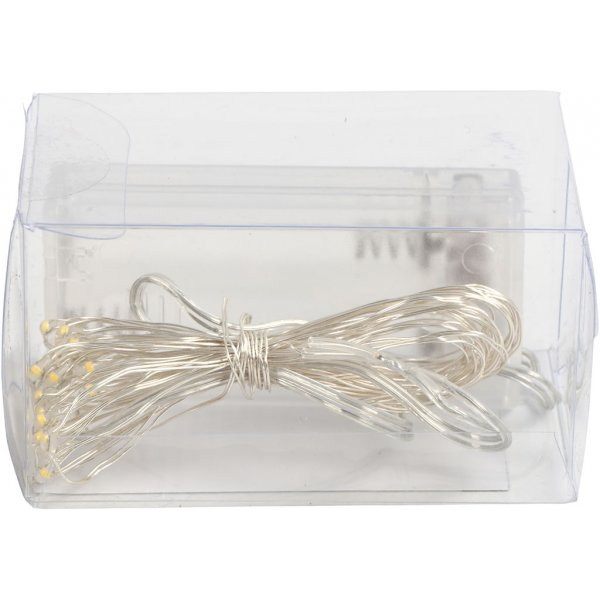 LED-lyslenke - sølv - L: 3,15 m LED-lyslenke - sølv - L: 3,15 m