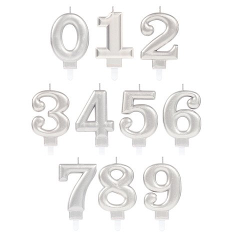 Nummerlys - Sølv metallisk Nummerlys - Sølv metallisk