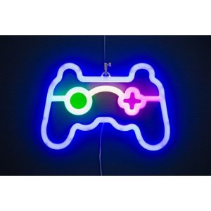 LED-skilt Gaming - ca. 23x15 cm LED-skilt Gaming - ca. 23x15 cm