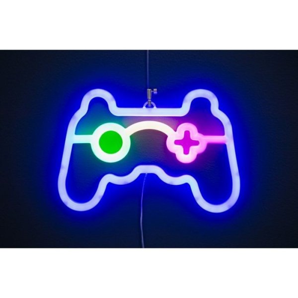 LED-skilt Gaming - ca. 23x15 cm LED-skilt Gaming - ca. 23x15 cm