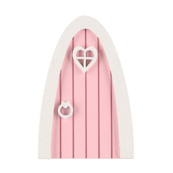 Nissed�r - Buet med vindu - Lys rosa/glitter