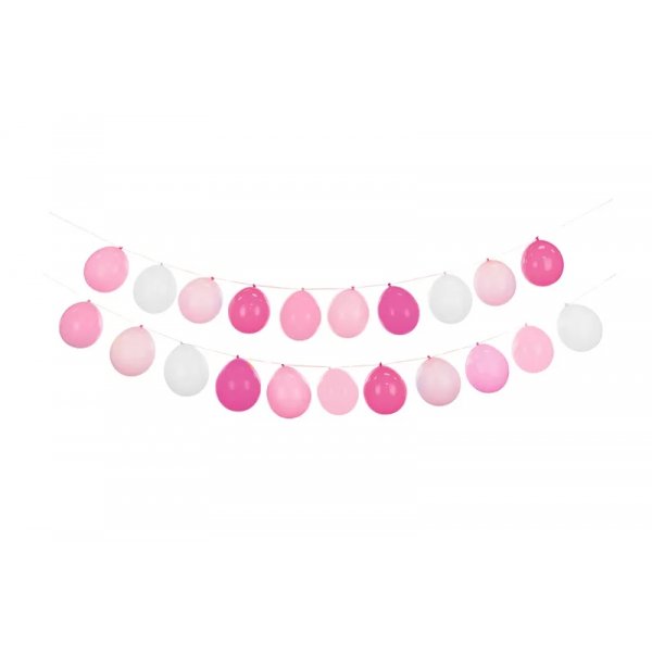 Ballonggirlander, rosa Ballonggirlander, rosa