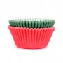 Muffinsformer - 50-pakning - Rød/Grønn Muffinsformer - 50-pakning - Rød/Grønn