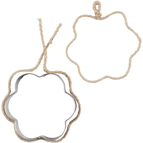 Kakeutstikkere - blomst - 8 cm - 5 stk