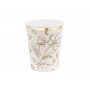 Papirkopper - Blomstermotiv - Beige - 6-pakning Papirkopper - Blomstermotiv - Beige - 6-pakning