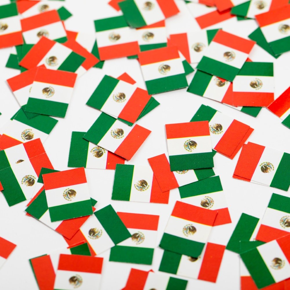Bordkonfetti – Mexico – 150-pakning – Konfetti, Små dekorasjoner