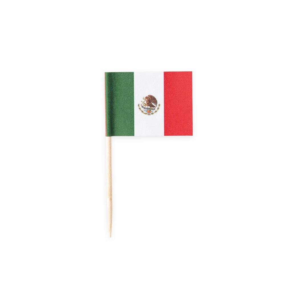 Festvalg - Mexico - 50-pakning - Cake Picks
