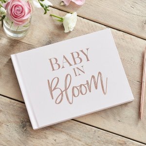 Gjestebok - Baby i blomst Gjestebok - Baby i blomst