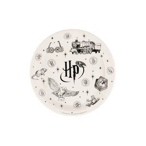 Papptallerkener - Harry Potter - 6-pakning - Beige