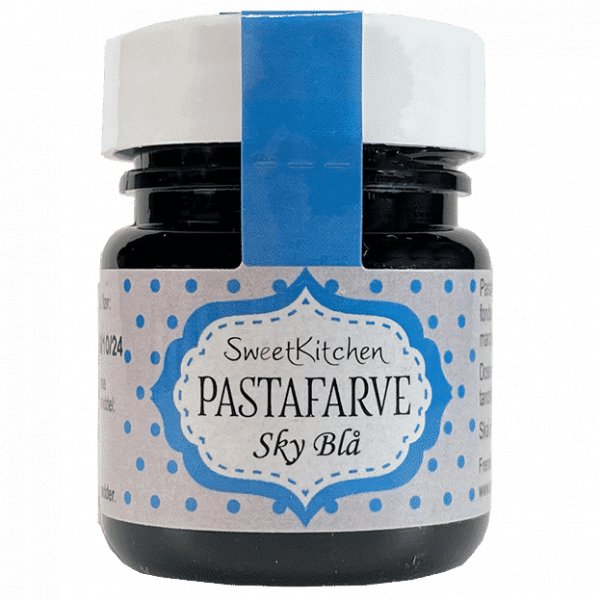 Pastafarge - Himmelblå - 25g Pastafarge - Himmelblå - 25g