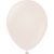Ballonger ensfarget - Premium 30 cm - Hvit sand